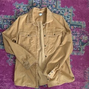 Corduroy button up